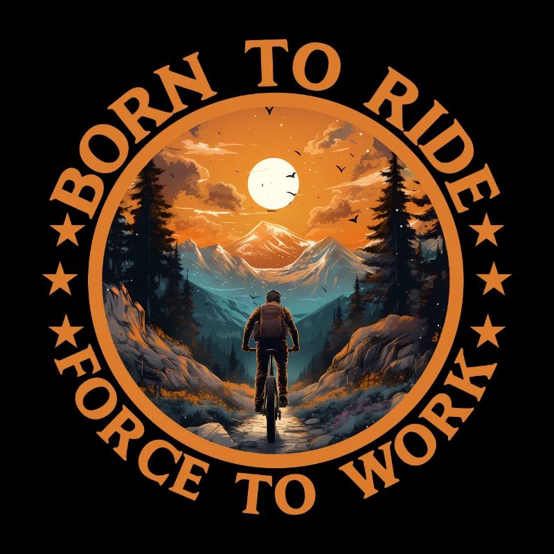 Mountainbiker Downhill MTB Mountainbikes