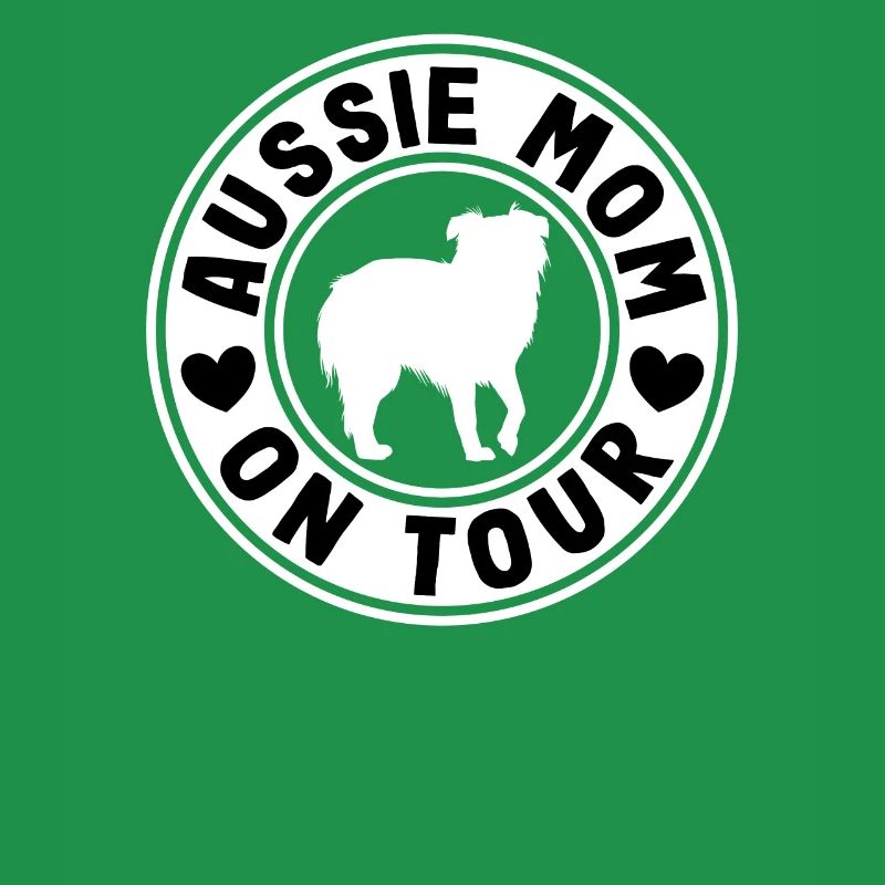 Australian Shepherd Mama Hund Aussie Geschenk Mom