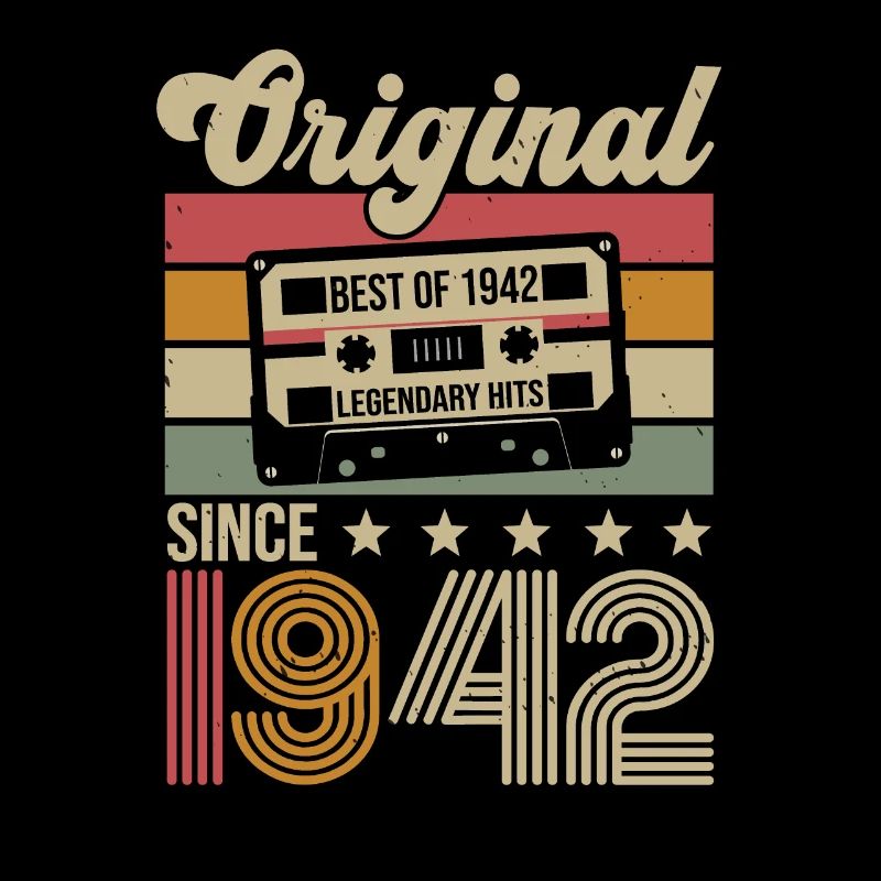 Vintage Geburtstag Original Geschenkidee 1942