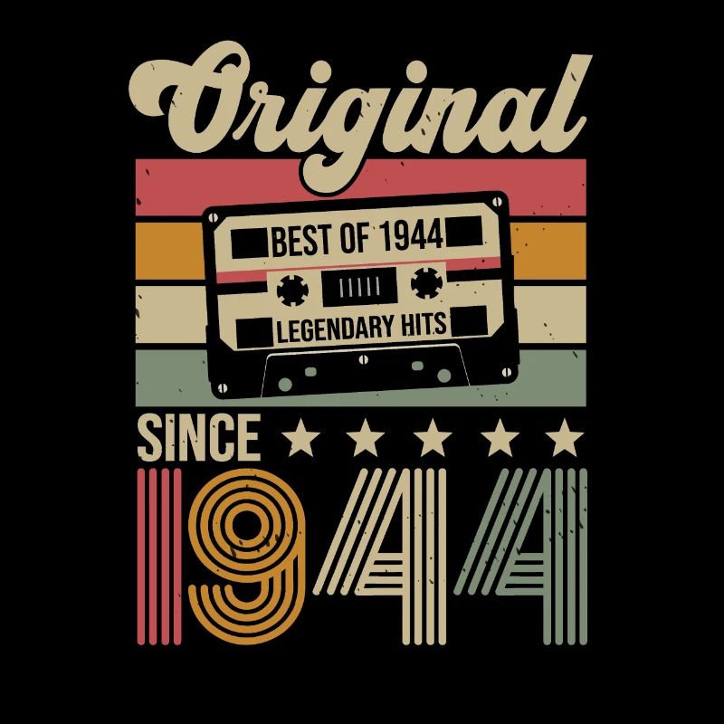 Vintage Geburtstag Original Geschenkidee 1944