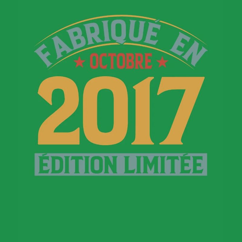 Made in October 2017 limited edition