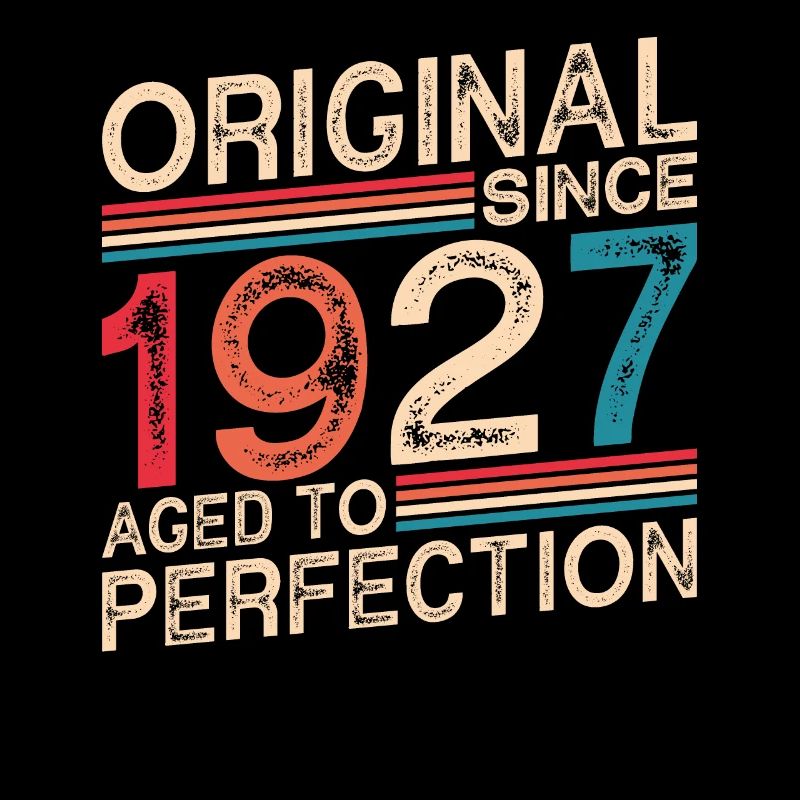 Vintage Geburtstag Original Geschenkidee 1927