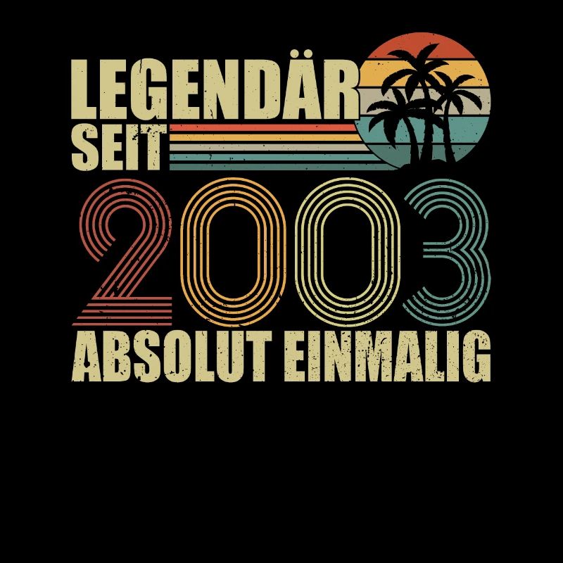 Legendär Seit 2003 18ter Geburtstag Geschenk