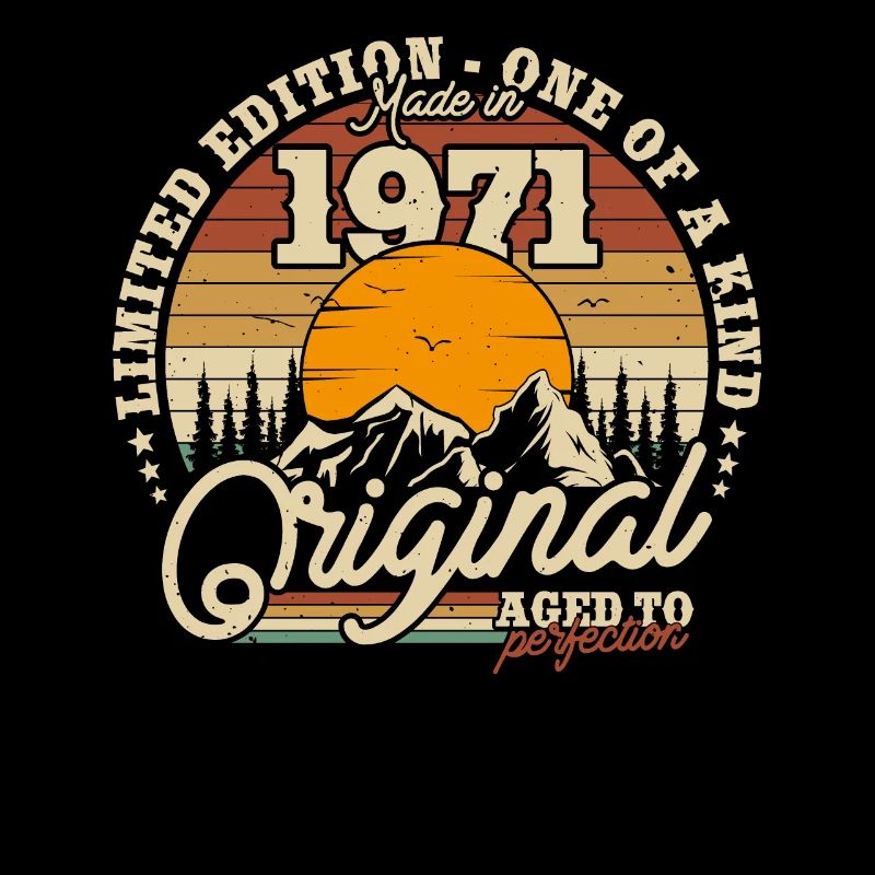 Nostalgisches Geburtstagsgeschenk 1971 52/53 Jahre