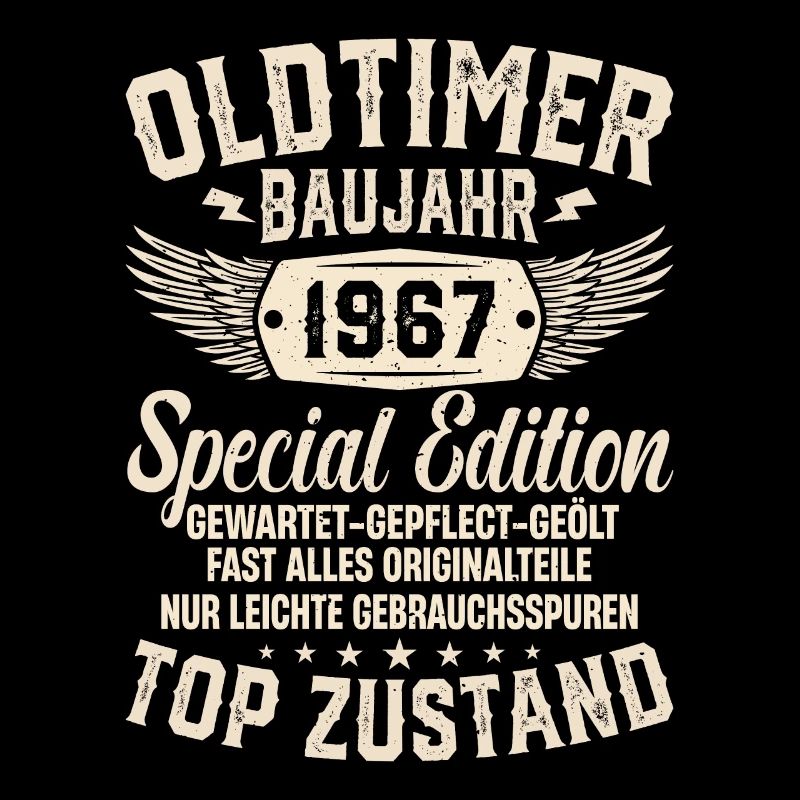 Klassisches Geburtstagsgeschenk '67