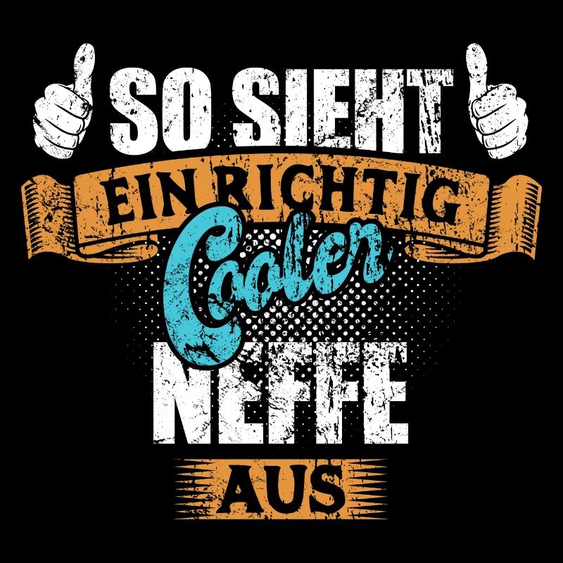 So sieht ein richtig cooler Neffe aus - Spruch