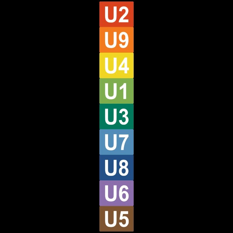 U-Bahn Regenbogen Berlin