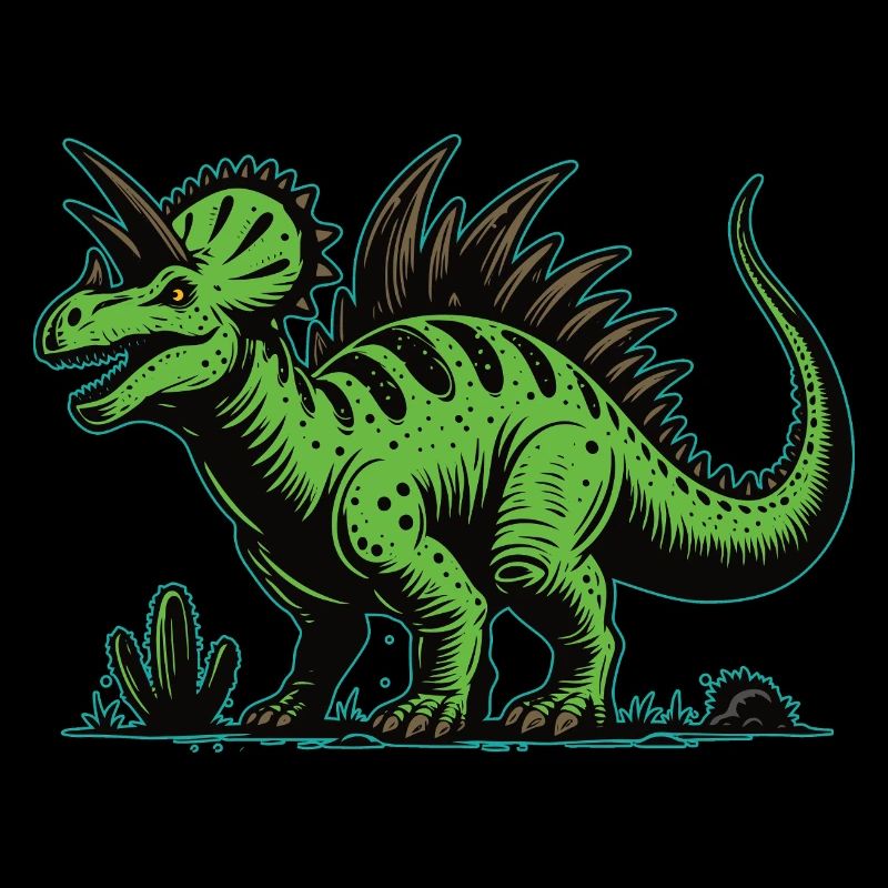 Dinosaure vert, Fantasy Dino – Le géant vert