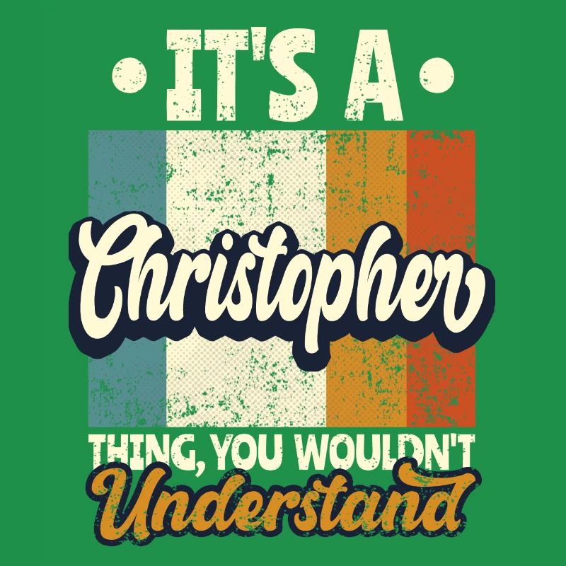 Name Christopher Geschenk Geburtstag Spruch