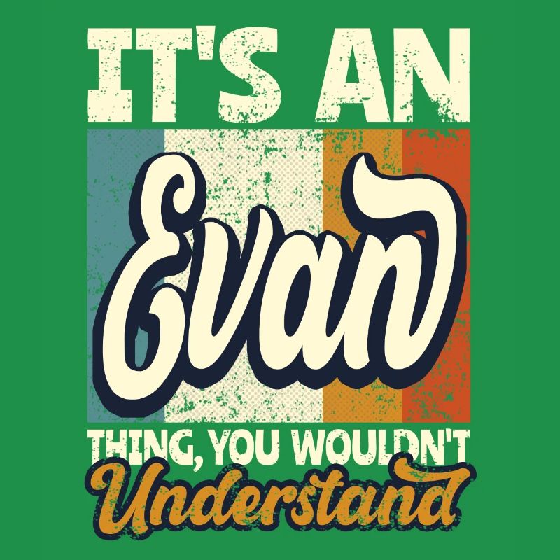 Name Evan Gift First Name Personalized