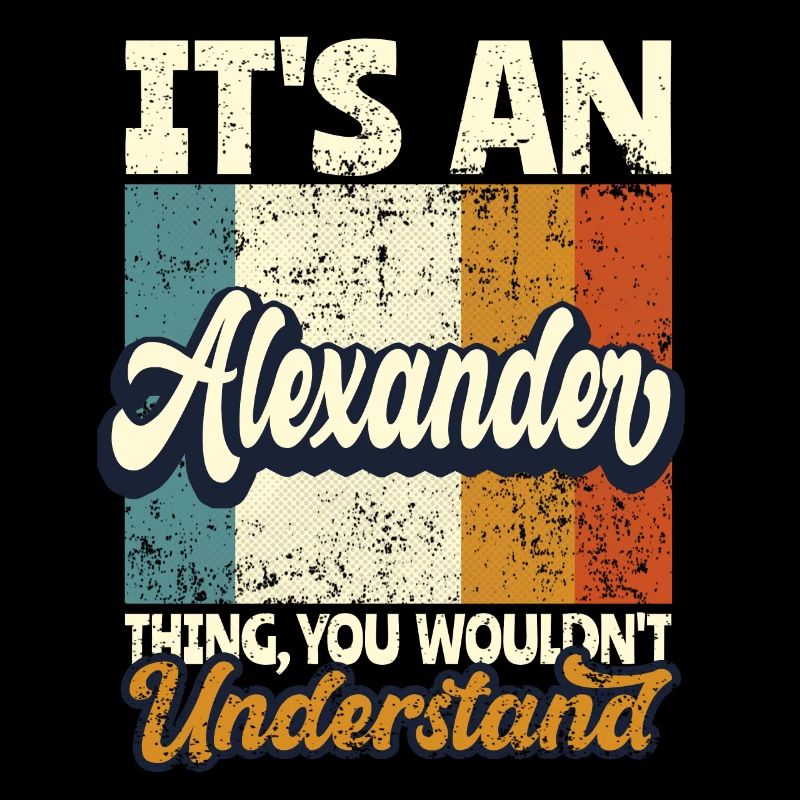 Name Alexander Gift First name personalized