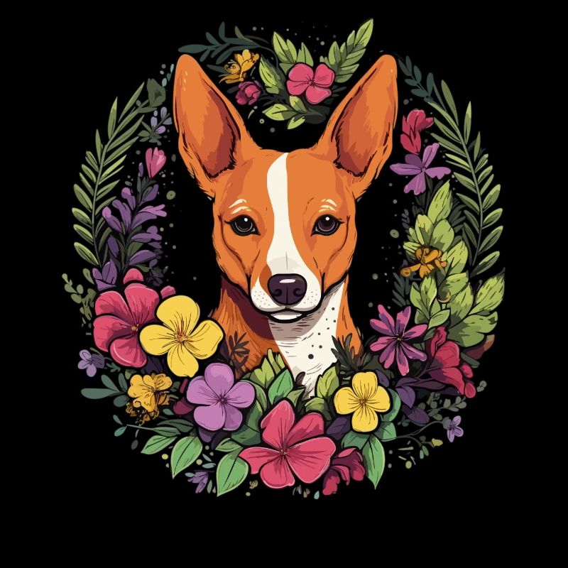 Basenji Hund Geschenk