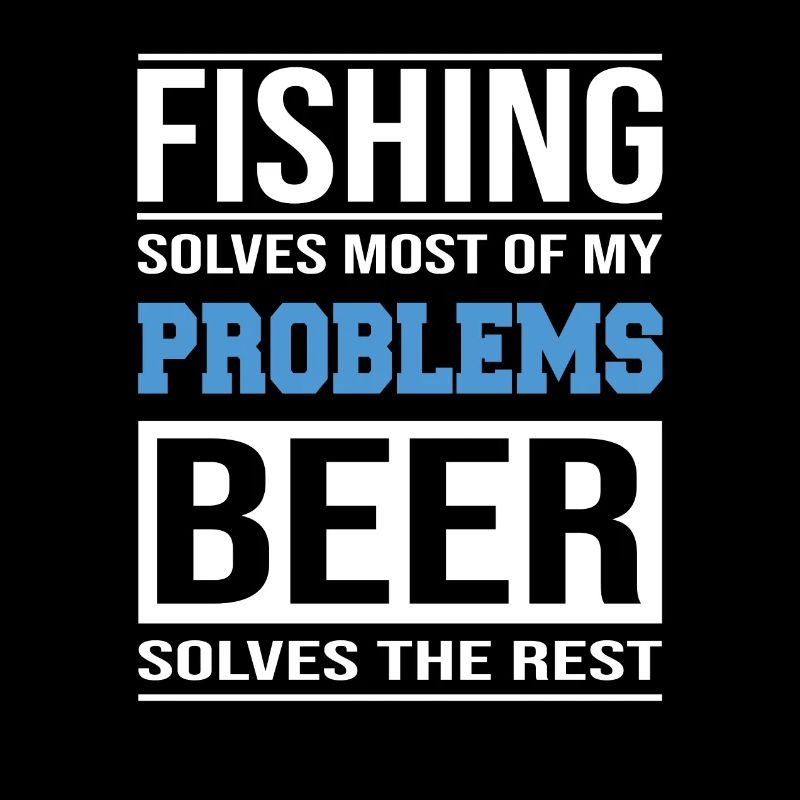 Fishing Solves Problems - Bier und Angler Design