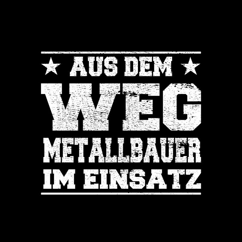 Aus dem Weg Metallbauer im Einsatz Design