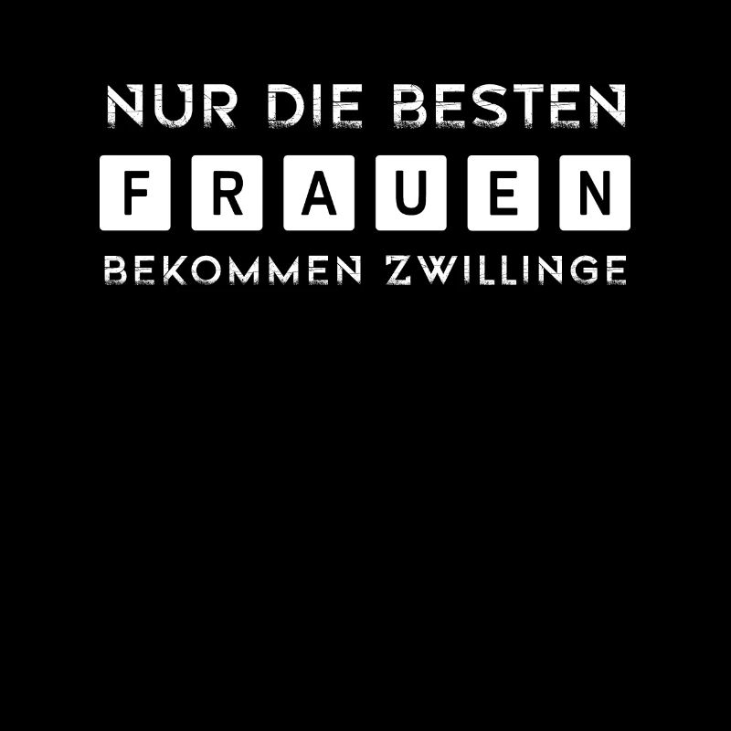 Zwillings Mama Zwillinge Mutter Echte Frauen Beste