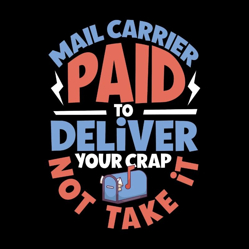 Postangestellte Postdame Postbote Post