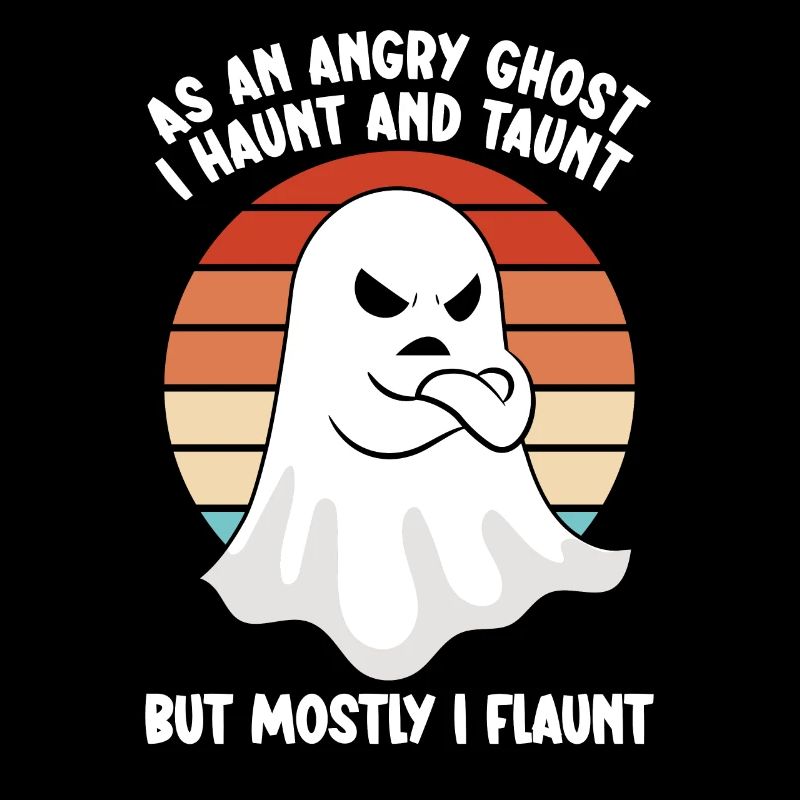 Ghostbusters Funny Ghost Angry Ghost