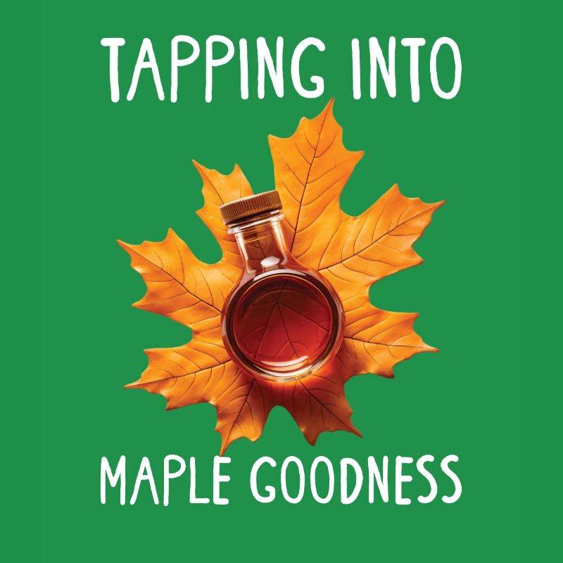 Tradition et cônes de Maple Sirop Canada