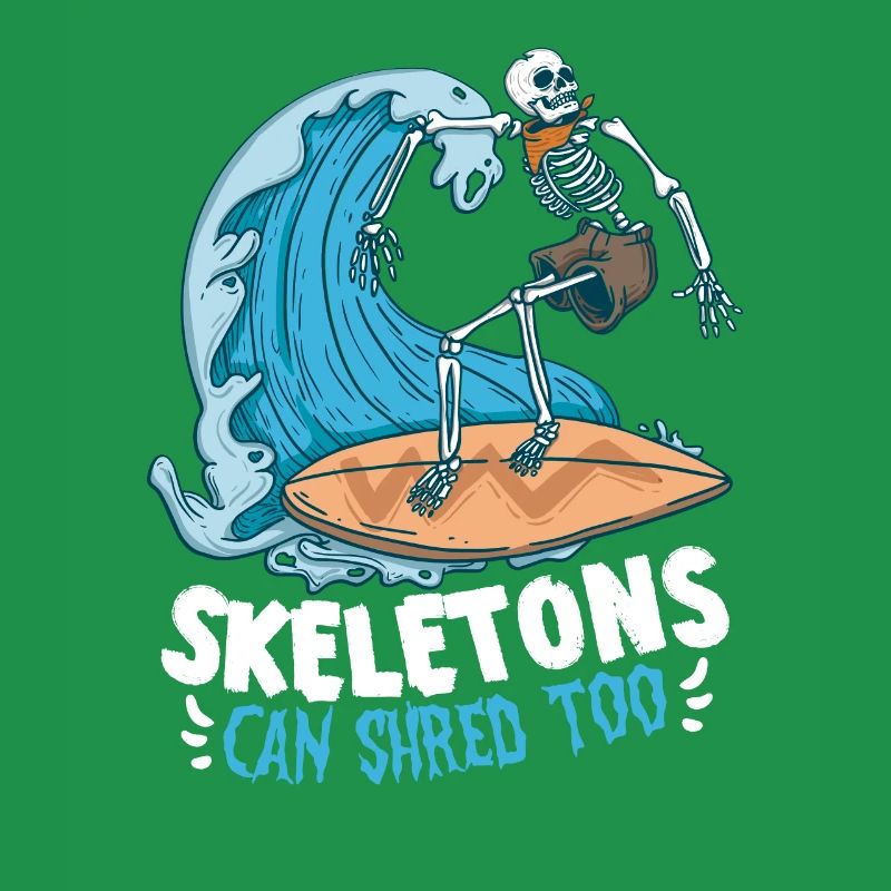 Funny Surfer, The Skeleton Beach Stoke Surf