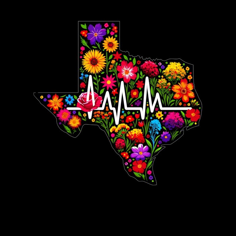 Texas Fleurs sauvages Saison Champs Fleurs Texas