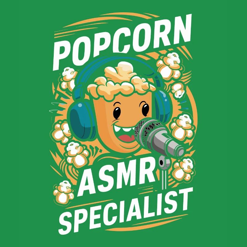 Dicton de pop-corn amusant, pop-corn en rafale
