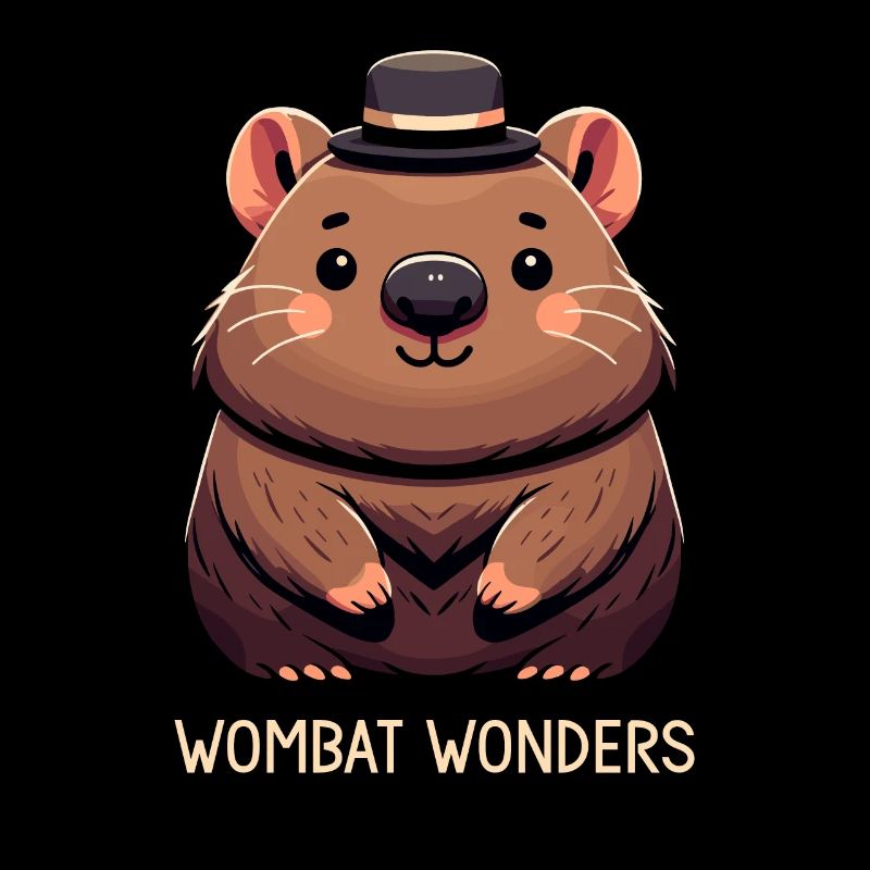 Feeling Wombat-Tastic Today - Funny Wombat
