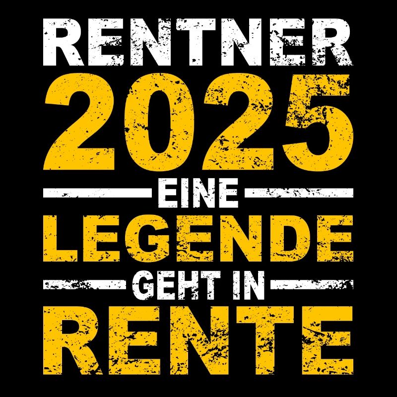 Rente Pension 2025 Spruch Geschenkidee
