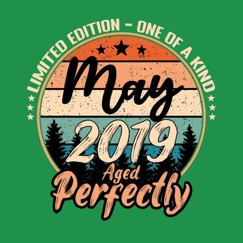 Mai 2019 anniversaire 2019 légendes Mai