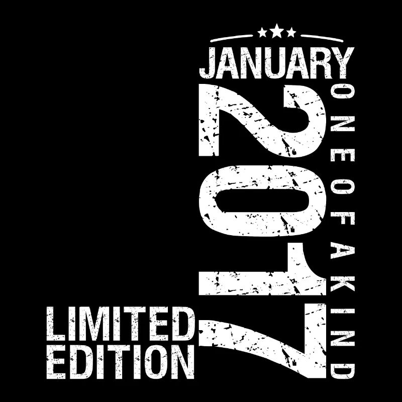 Janvier 2017 Janvier anniversaire January 2017