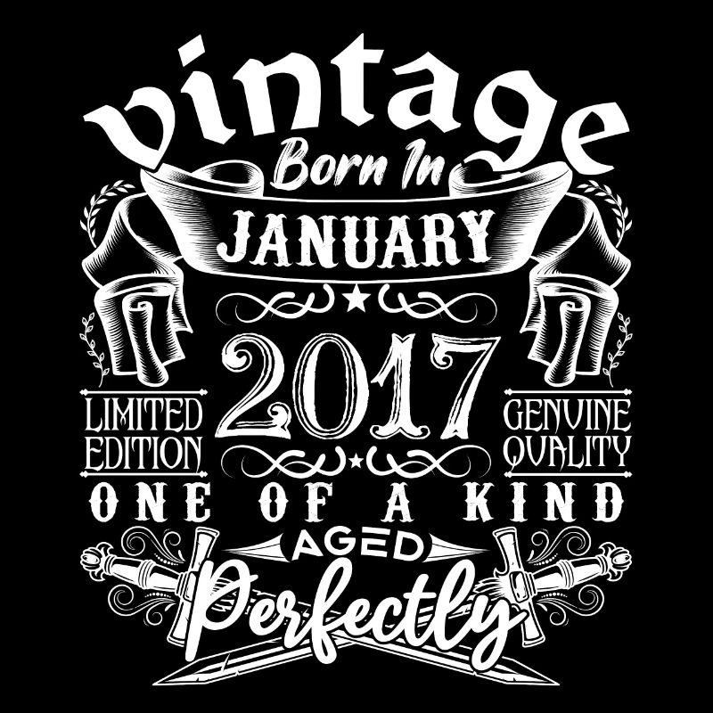 Janvier 2017 anniversaire Janvier 2017 January
