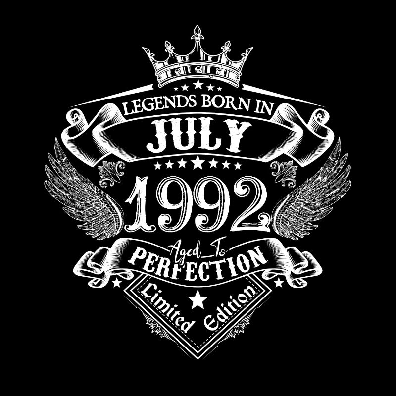Juli 1992 Geburtstag Juli 1992 Juli