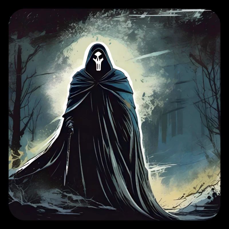 Fantôme maléfique et effrayant