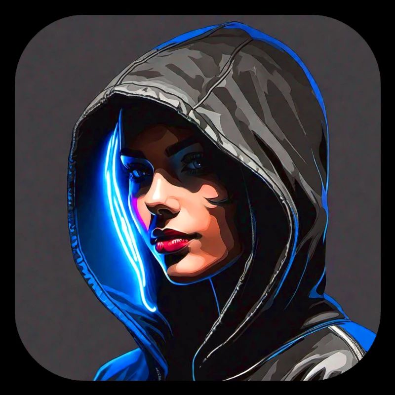 Fille Cyberpunk Cool