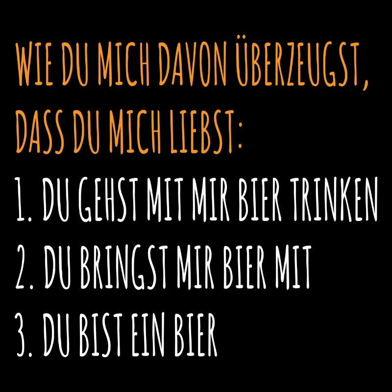 Wie du mich davon überzeugst das du mich liebst