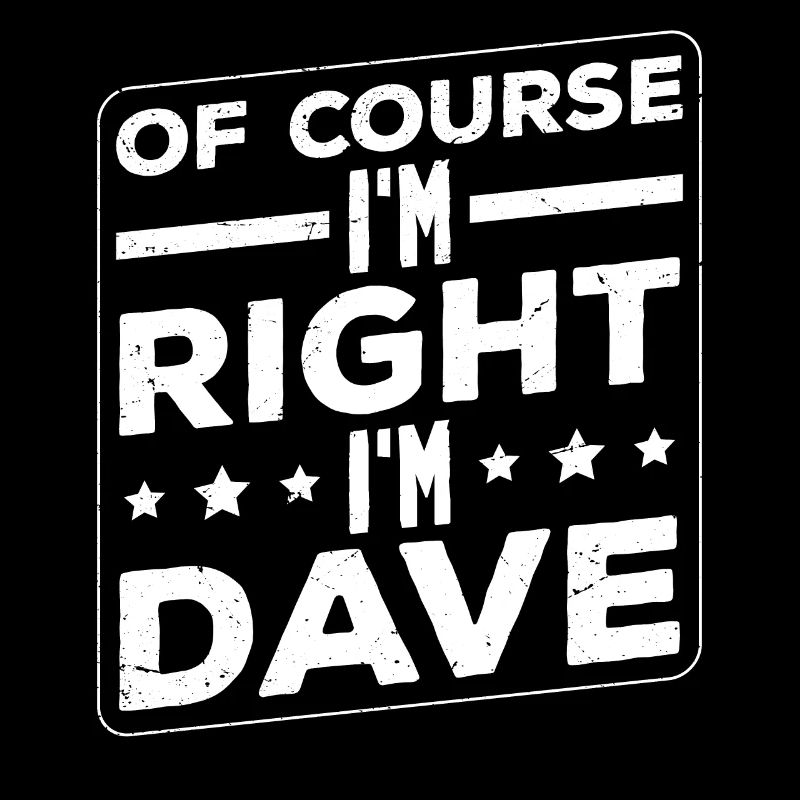 Je m’appelle Dave