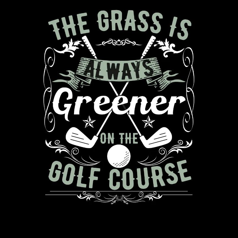 L’herbe est toujours plus verte sur le terrain de golf