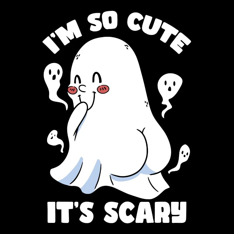 Fantôme Halloween Je suis si mignon que c’est effrayant