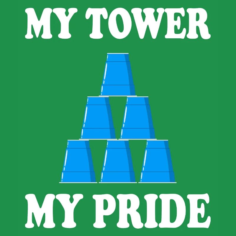 Cup Stacking Humor Sport Stacking