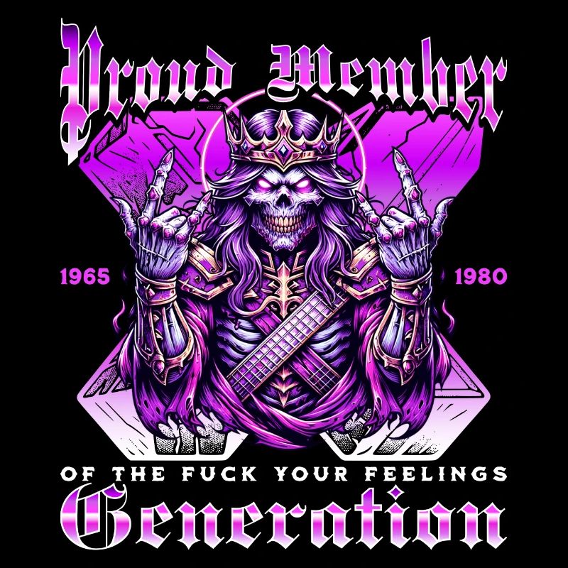 Skull Rock Humor Generation X