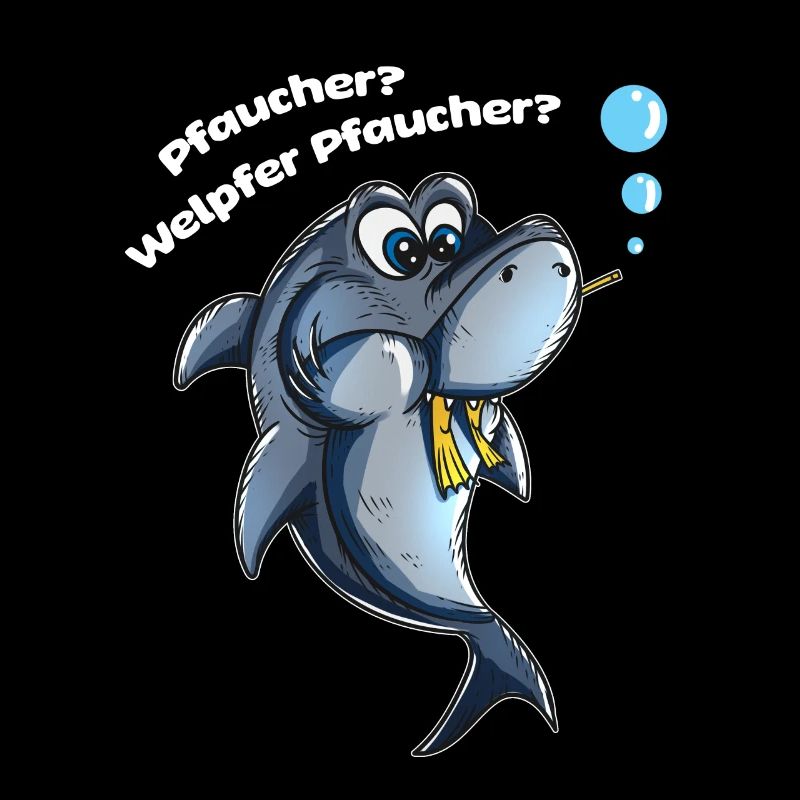 Shark Fish Diver Shark lovers funny divers
