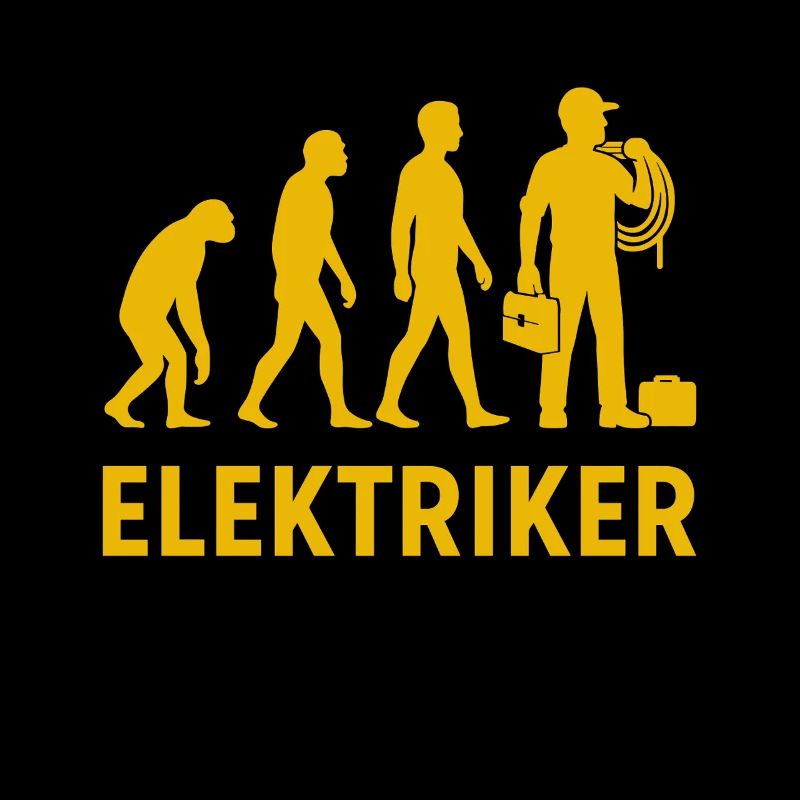 Evolution bis zum Elektriker
