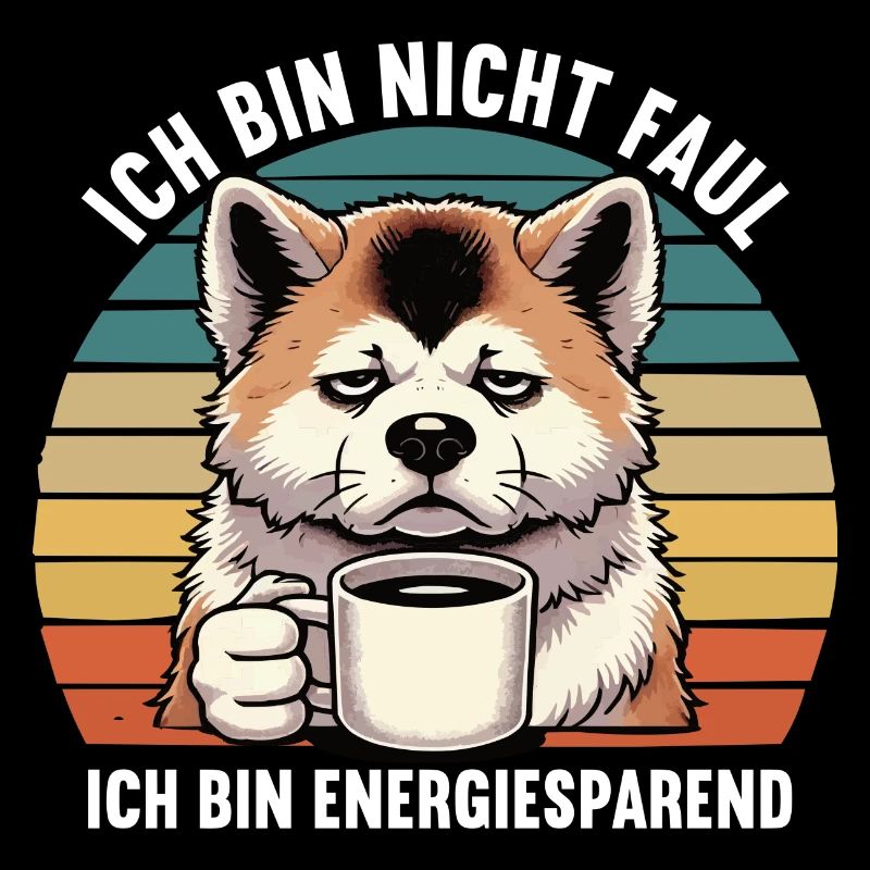 Ich Bin Nicht Faul Akita Akitabesitzer Akitas