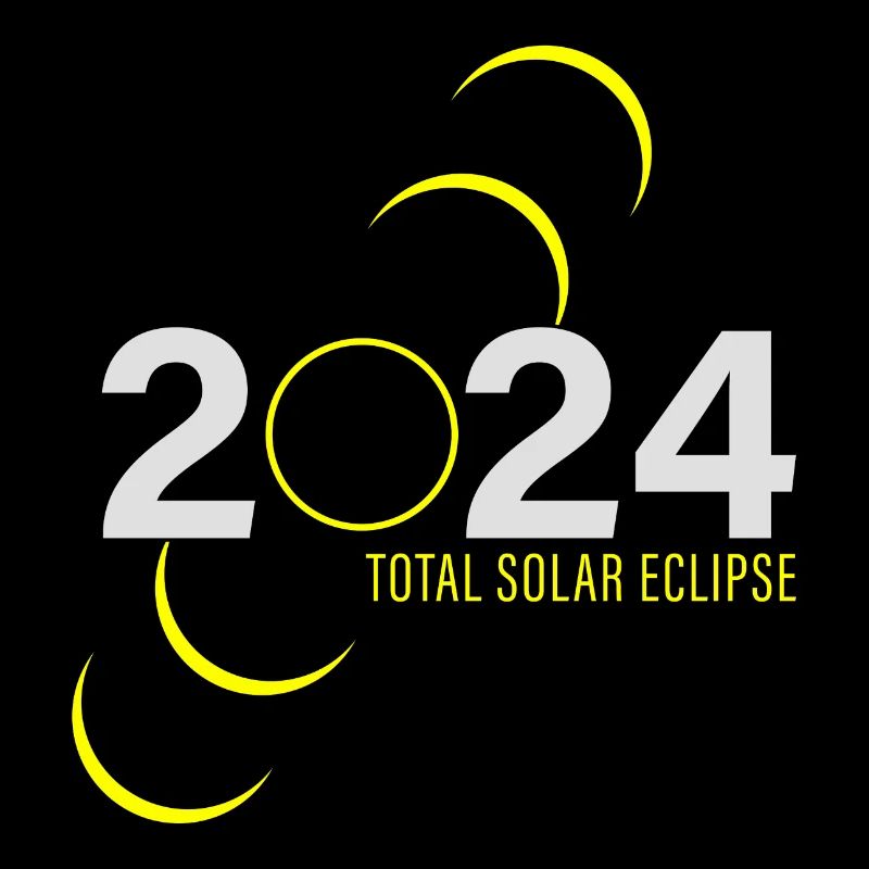 2024 Total Solar Eclipse - Witness the Darkness