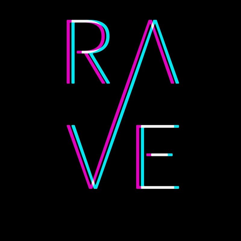 Techno Rave Festival Electro Music Raver
