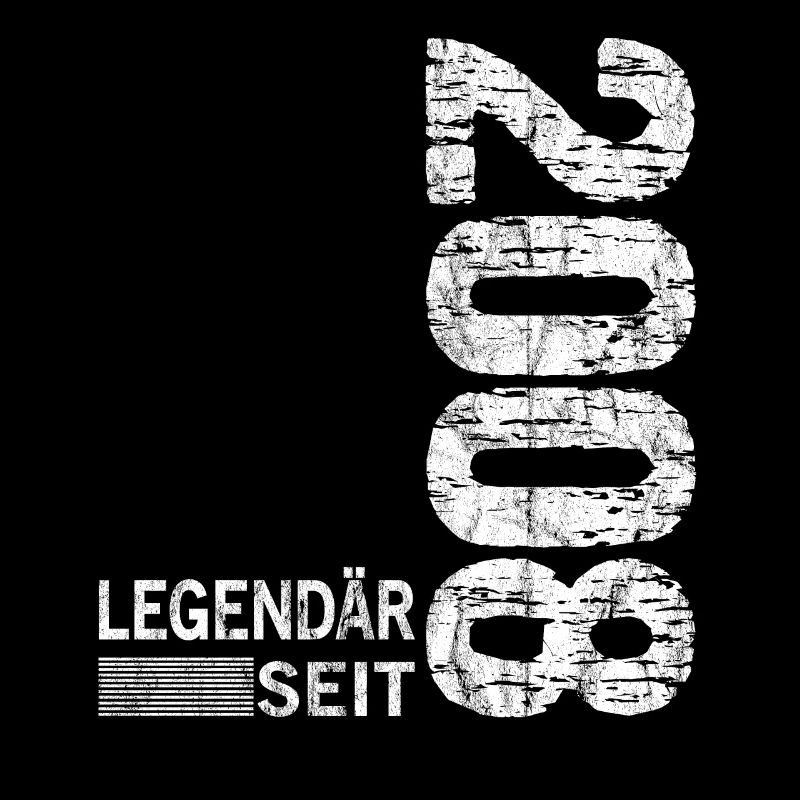 Geburtstag Geboren 2008 Mann Legendär seit 2008