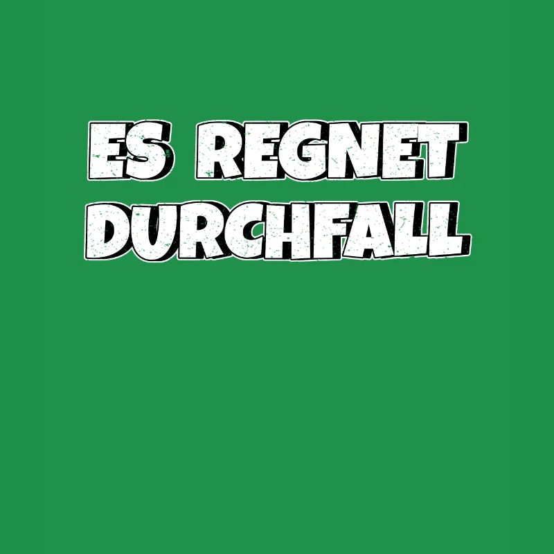 Es regnet Durchfall