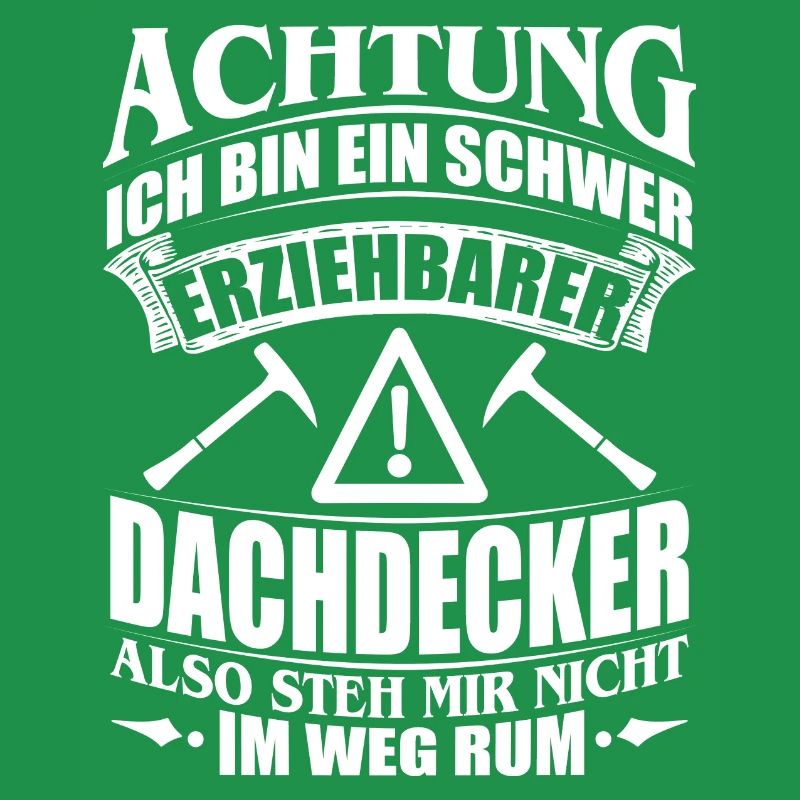 DACHDECKER HANDWERK HANDWERKER BERUF GESCHENK BAU
