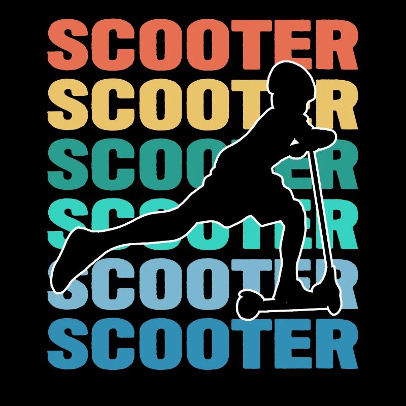 Scooter coloré
