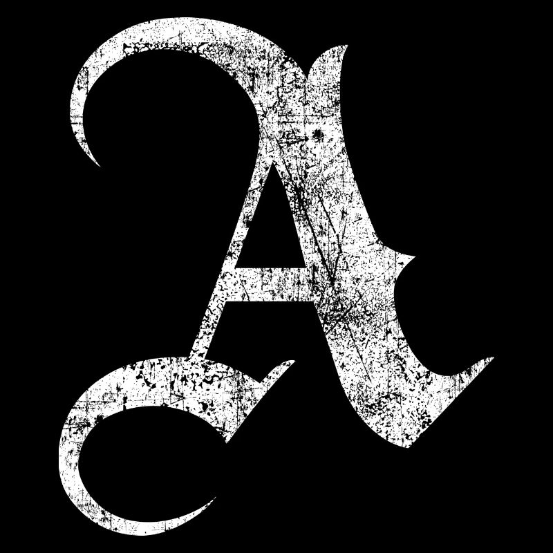 Tshirt alphabet initiale A