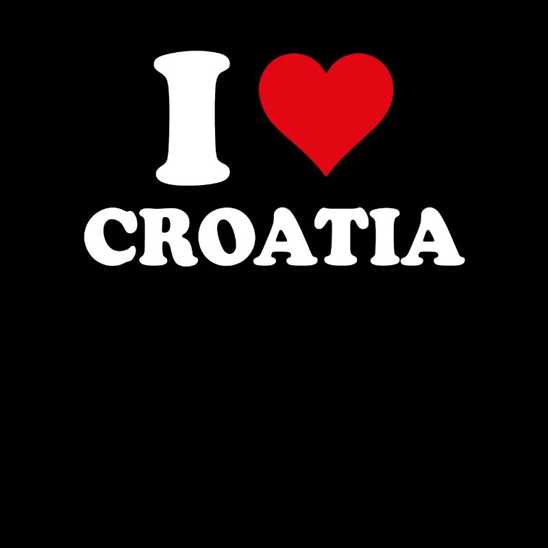 Ich liebe Kroatien Herz Kroatisches Geschenk